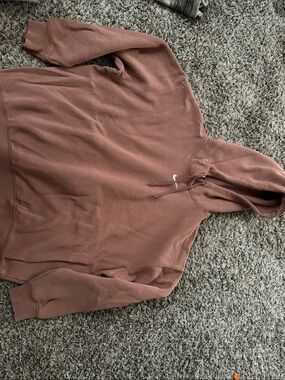 Nike women’s Swoosh Mauve Hoodie